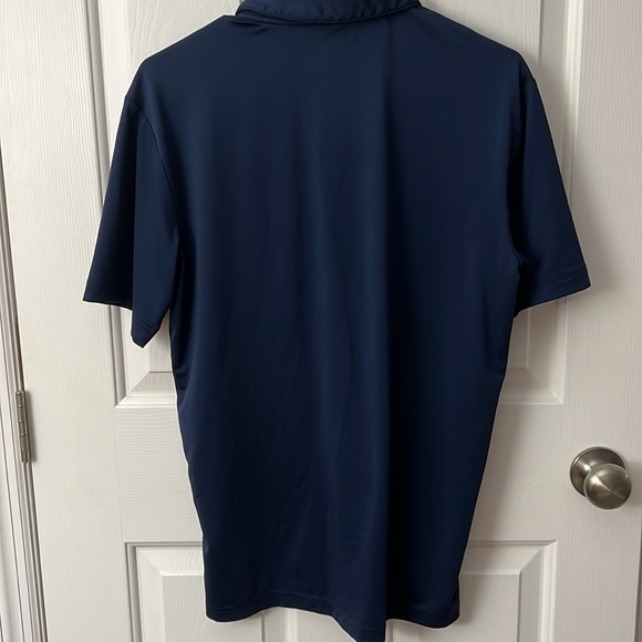 Adidas Dark Blue Golf Men's Polo Lightweight Short Sleeved - Small EUC - Picture 2 of 3